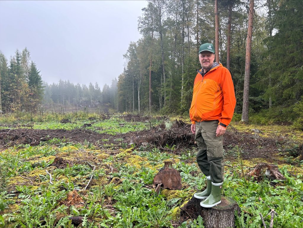 Pekka Kärkäs uudistamiskohteella.